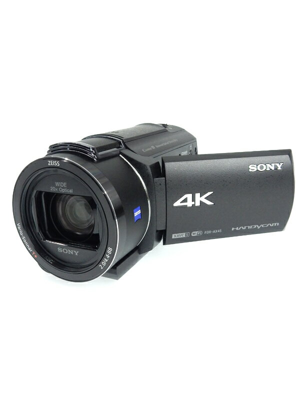 【SONY】ソニー『4Kハンディカム』FDR-AX45(B) ブラック 光学20倍 829万画素 3インチ デジタルビデオカメラ【中古】(2190049620012): カメラ | 高山質店 公式オンラインショップ 【SONY】ソニー『4Kハンディカム』FDR-AX45(B) ブラック 光学20倍 829万画素 3インチ デジタルビデオカメラ【中古】(2190049620012): カメラ | 高山質店 公式オンラインショップ