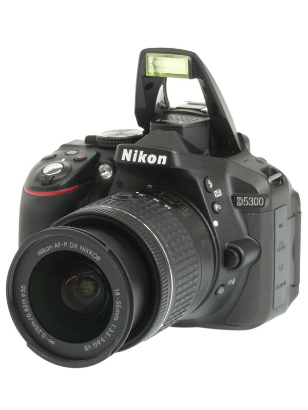 Nikon デジタル一眼レフカメラ D5300 AF-P 18-55 VR レンズキット ブラック D5300LKP18-55