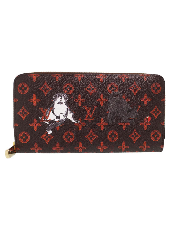 ⭐️極美品 ルイヴィトン キャットグラム ジッピーウォレット M63875 箱付 ルイヴィトン 長財布 トランスフォームド・モノグラム キャット