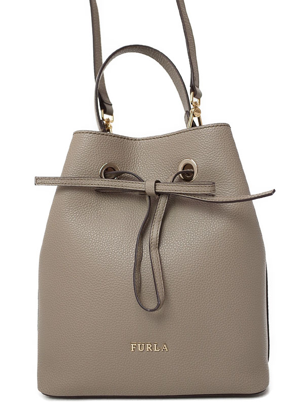 【FURLA】【巾着型】フルラ『コスタンザ 2WAYハンドバッグ』レディース 2WAYバッグ 1週間保証【中古】(1119039530019