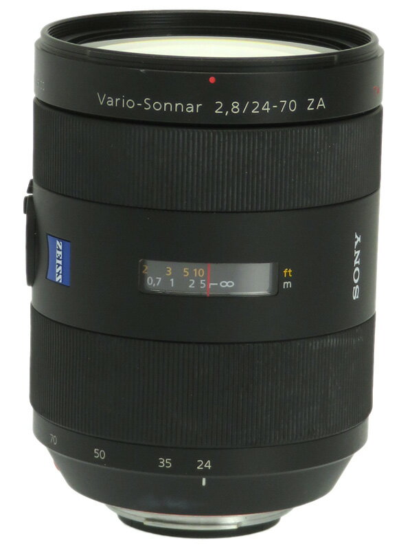 【SONY】ソニー『Vario-Sonnar T* 24-70mm F2.8 ZA SSM』SAL2470Z Aマウント フルサイズ デジタル一眼カメラ用レンズ 1週間保証【中古】