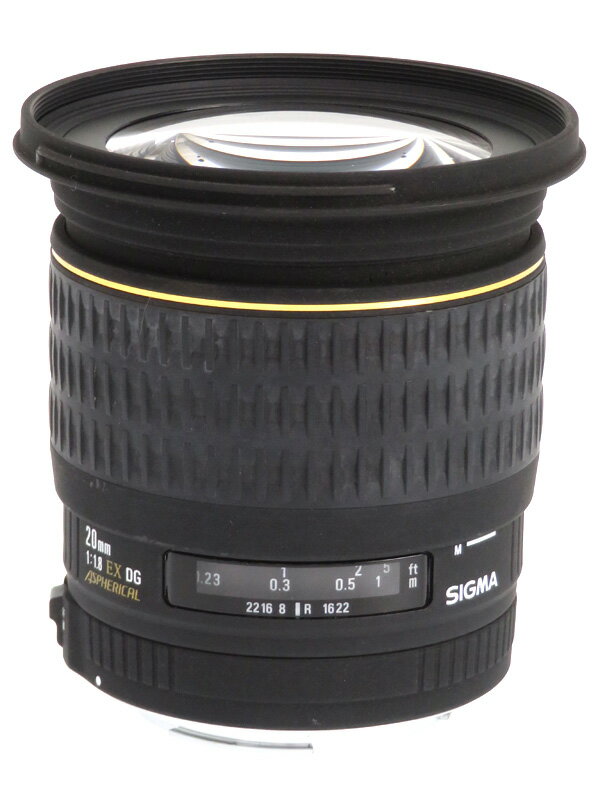 【楽天最安値に挑戦】 SIGMA レンズは傷無し 中古 Canon EXDG 20mm - レンズ(ズーム)