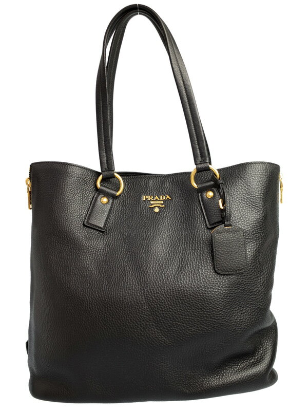 人気ブラドン 値下げ 即出荷】 ヴィッ プラダ 美品 レザー PRADA