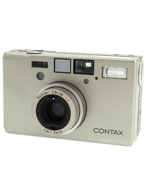 CONTAX】コンタックス『T3』シルバー 35mmF2.8 コンパクトフィルム