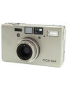 【CONTAX】コンタックス『T3』シルバー 35mmF2.8 コンパクトフィルムカメラ 1週間保証【中古】