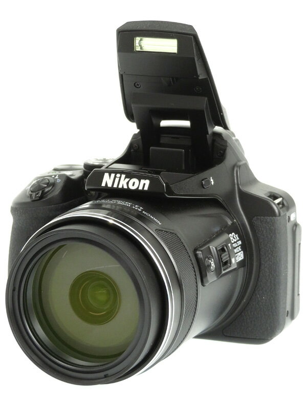 【Nikon】ニコン『COOLPIX P900』P900BK Wi-Fi 1605万画素 光学83倍 SDXC フルHD動画 コンパクトデジタルカメラ 1週間保証【中古】