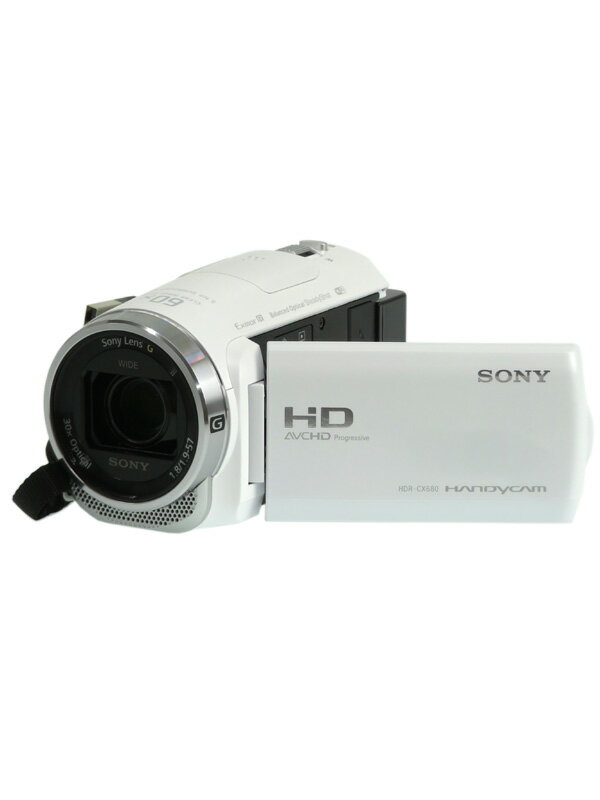 【SONY】ソニー『ハンディカム』HDR-CX680(W) ホワイト フル 