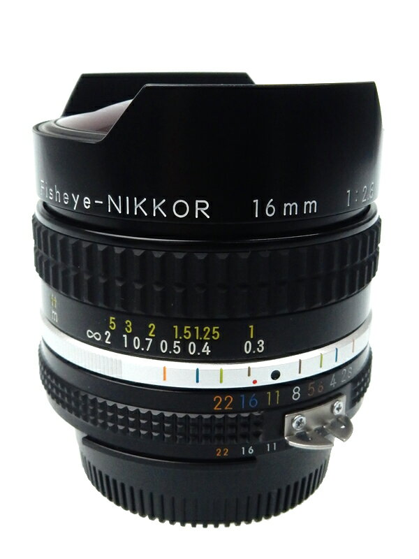 Nikon】ニコン『Ai-S Fisheye-Nikkor 16mm F2.8』魚眼レンズ 一眼レフ