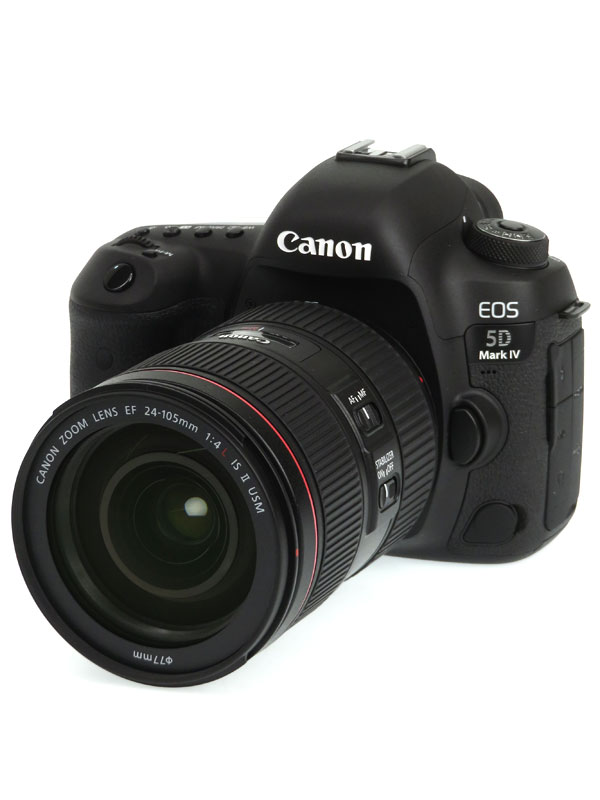 【Canon】キヤノン『EOS 5D Mark IV EF24-105L IS II USM レンズキット』3040万画素 フルサイズ 4K動画 CF/SDXC デジタル一眼レフカメラ 1週間保証【中古】