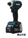 【makita】【未使用品】マキタ『40Vmax 充電式インパクトドライバ』TD001GRDX 青 40V 2.5Ah×2 充電器 ケース付 インパクトドライバー 1週間保証【中古】