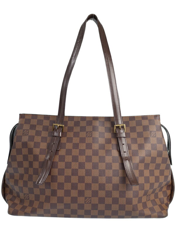 【LOUIS VUITTON】ルイヴィトン『ダミエ チェルシー』N51119 レディース トートバッグ 1週間保証【中古】b06b/h09BC