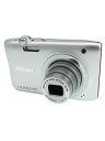 【Nikon】ニコン『COOLPIX A100』A100SL シルバー 2005万画素 光学5倍 SDXC HD動画 コンパクトデジタルカメラ 1週間保証【中古】