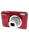 【Nikon】ニコン『COOLPIX A10』A10RD レッド 2016年式 1614万画素 光学5倍 SDXC HD動画 コンパクトデジタルカメラ 1週間保証【中古】