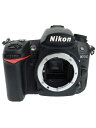 【Nikon】ニコン『D7000 ボディ』DXフォーマット 3インチ 1620万画素 SDXC フルHD動画 デジタル一眼レフカメラ 1週間保証【中古】