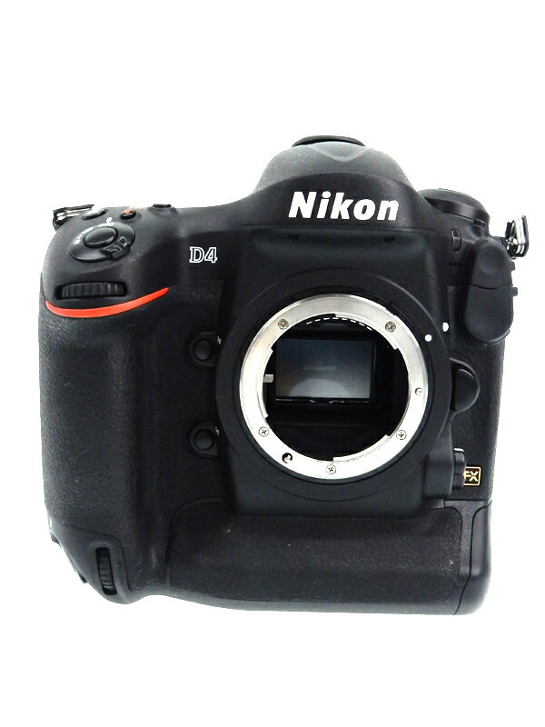【Nikon】ニコン『D4』ニコンFマウント 1620万画素 3.2インチ デジタル一眼レフカメラ 1週間保証【中古】