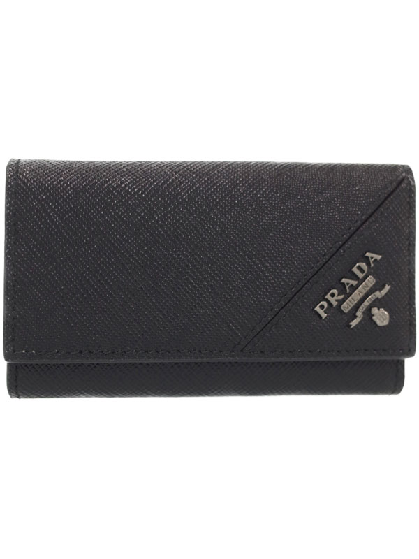 【PRADA】プラダ『6連キーケース』2PG222 レディース 1週間保証【中古】