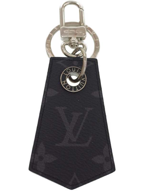 【Louis Vuitton】【バッグチャーム】ルイヴィトン『モノグラム エクリプス キーホルダー アンシャッペ』MP1795 メンズ 1週間保証【中古】(1520012110010): 小物