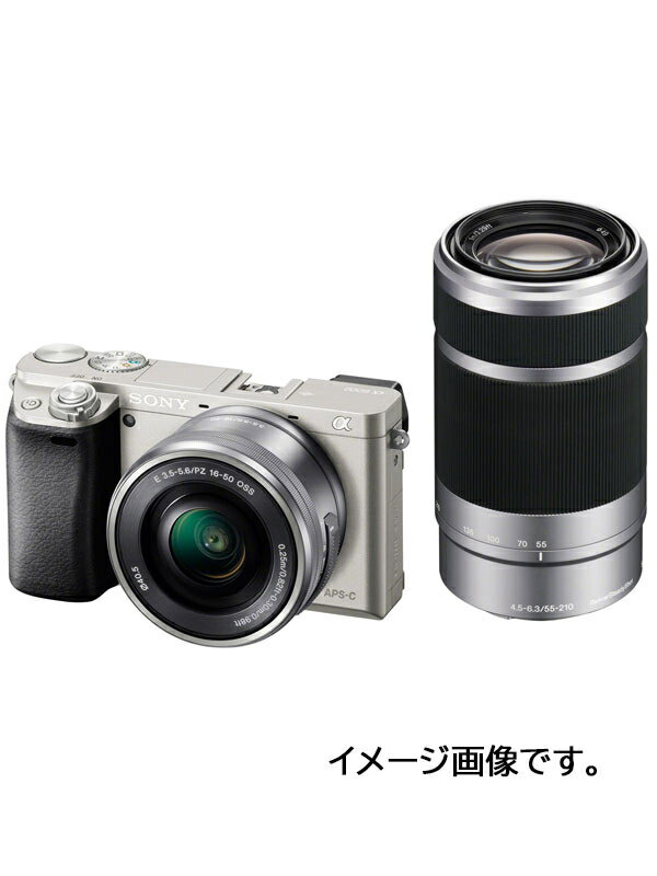 【SONY】【未使用品】【Wi-Fi】ソニー『α6000ダブルズームレンズキット α Eマウント APS-C』ILCE-6000Y ミラーレス一眼カメラ 1週間保証【中古】