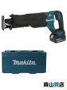 【makita】【未使用品】マキタ『18V 充電式レシプロソー 6.0A×2/充電器/ケース付』JR187DRGX 電動工具 1週間保証【中古】