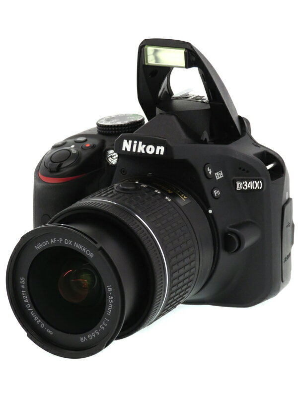 【Nikon】ニコン『D3400 18-55 VR レンズキット』ブラック 2416 