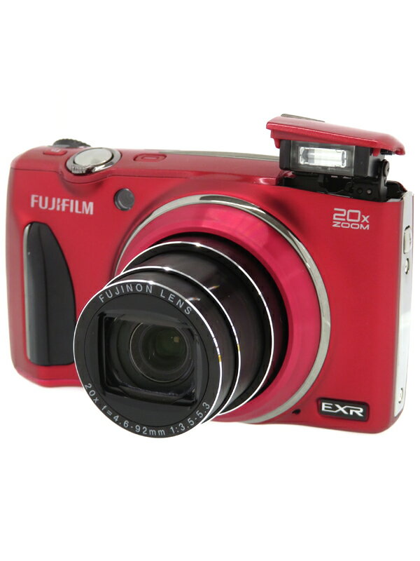 【FUJIFILM】富士フイルム『FinePix F900EXR』F FX-F900EXR R レッド 1600万画素 光学20倍 SDXC Wi-Fi フルHD動画 コンパクトデジタルカメラ 1週間保証【中古】