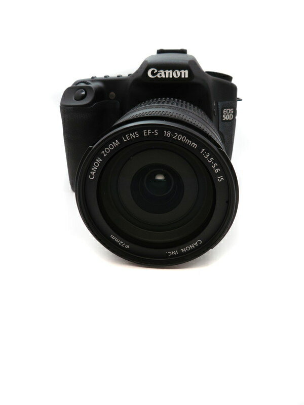 【Canon】キヤノン『EOS 50D EF-S18-200 IS レンズキット』EOS50D18200ISLK 1510万画素 CFカード デジタル一眼レフカメラ 1週間保証【中古】