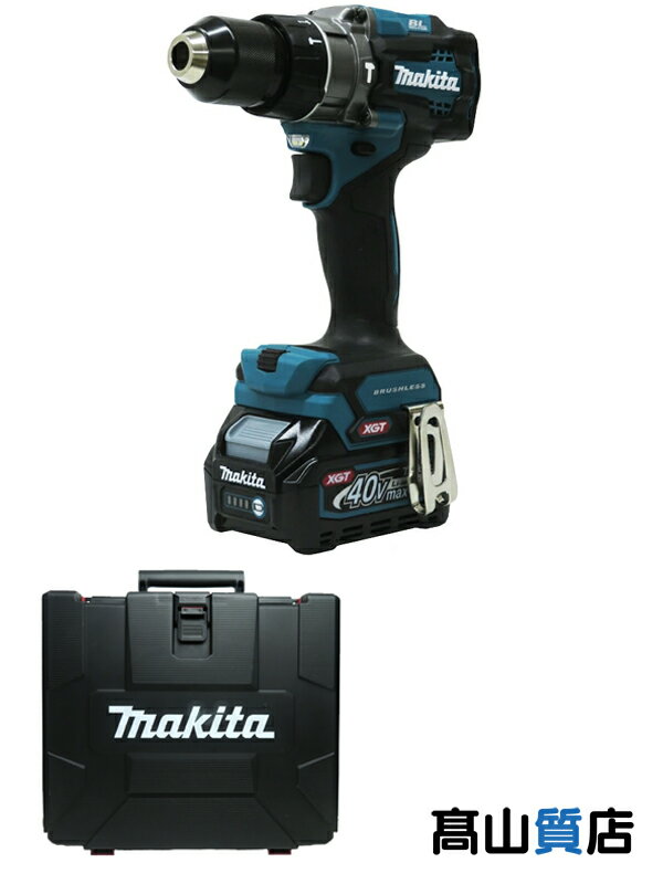 【makita】【未使用品】マキタ 40Vmax充電式震動ドライバドリル HP001GRDX BL4025 2本 大径コアΦ220対応 1週間保証【中古】