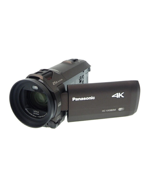 【Panasonic】パナソニック『デジタル4Kビデオカメラ』HC-VX980M-T ブラウン 829万画素 64GB SDXC 光学20倍