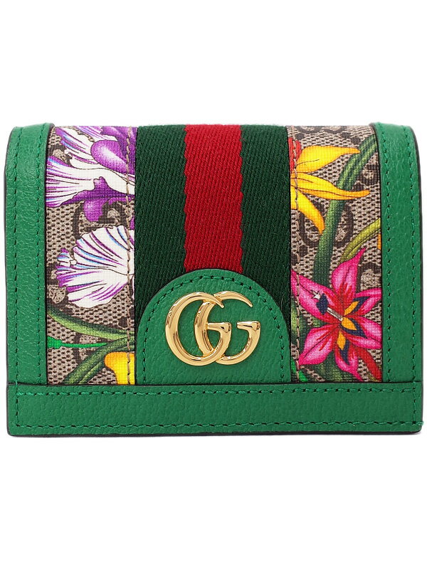 【GUCCI】【オンライン限定】【リミテッドエディション】グッチ『オフィディア GGフローラ カードケース』523155 レディース 二つ折り