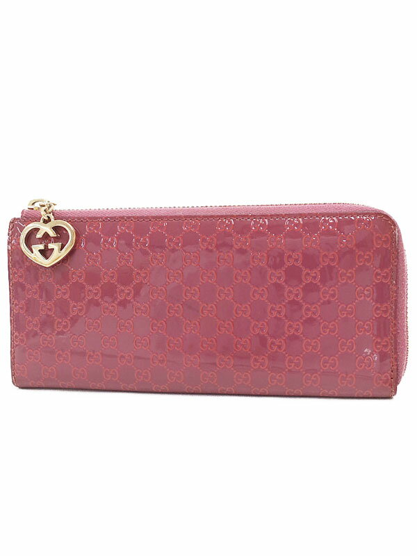 グッチ GUCCI 長財布 L字ファスナー ラブリー マイクロ グッチ GUCCI 長財布 L字ファスナー ラブリー マイクロ