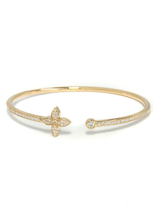 Louis Vuitton Idylle Blossom Twist Bracelet, Pink Gold And Diamonds (Q95691)