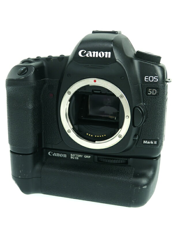 【Canon】キヤノン『EOS 5D MarkII + BG-E6』 約2110万画素 キヤノンEFマウント デジタル一眼レフカメラ 1週間保証【中古】