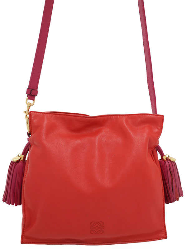 【LOEWE】【フリンジ】ロエベ『フラメンコ 22』レディース ショルダーバッグ 1週間保証【中古】のサムネイル