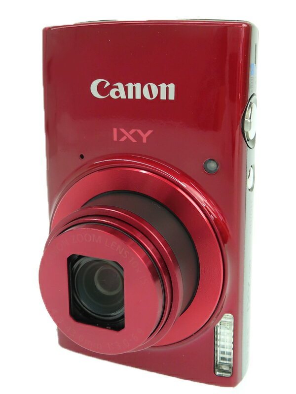 【Canon】キヤノン『IXY 190』IXY190 レッド 2000万画素 光学10倍 2.7型 Wi-Fi SDXC コンパクトデジタルカメラ 1週間保証【中古】