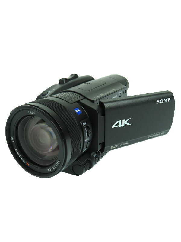 【SONY】ソニー『4Kハンディカム』FDR-AX700 広角29mm相当 光学12倍 SDXC/MS Pro-HDデュオ デジタルビデオカメラ 1週間保証【中古】