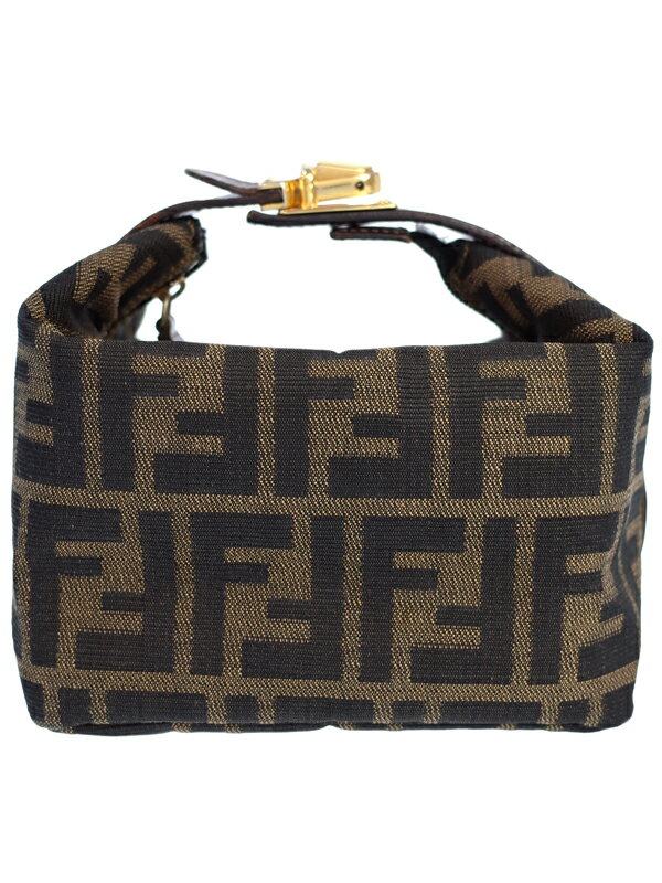 FENDI】フェンディ『ズッカ柄 化粧ポーチ』2370 26360 079 レディース