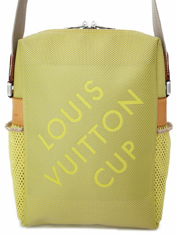 【LOUIS VUITTON】【2003年ヴィトンカップ】ルイヴィトン『ダミエ ジェアン ウェザリー』M80636 メンズ ショルダーバッグ