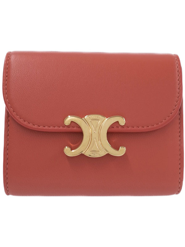CELINE】セリーヌ『スモール トリオンフ ウォレット』10D783BZG CELINE】セリーヌ『スモール トリオンフ ウォレット』10D783BZG