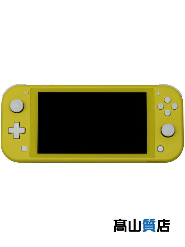【Nintendo】任天堂『Nintendo Switch Lite 本体 イエロー』switch ゲーム機 1週間保証【中古】
