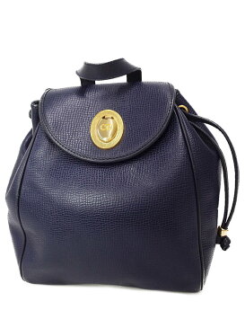【Christian Dior】【ヴィンテージ】クリスチャンディオール『レザー リュックサック』レディース バックパック 1週間保証【中古】