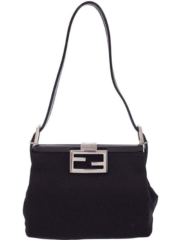 【FENDI】フェンディ『がま口 ハンドバッグ』101 56700 981 レディース 1週間保証【中古】のサムネイル