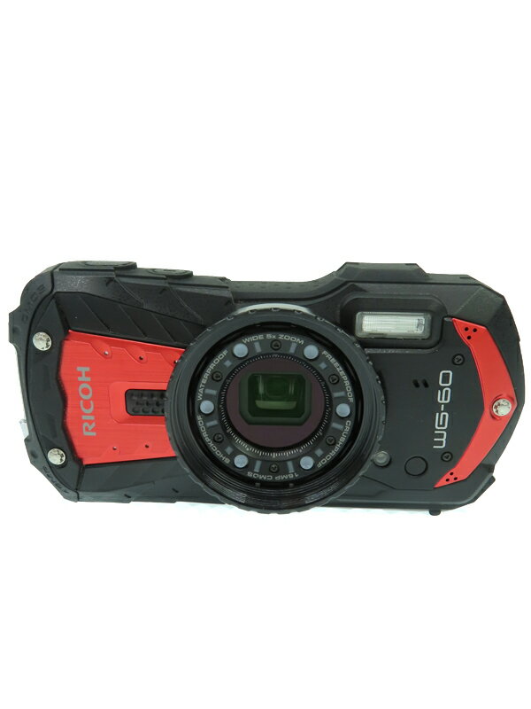 RICOH】リコー『WG-60 レッド』R02090 1600万画素 光学5倍 フル RICOH】リコー『WG-60 レッド』R02090 1600万画素 光学5倍 フル