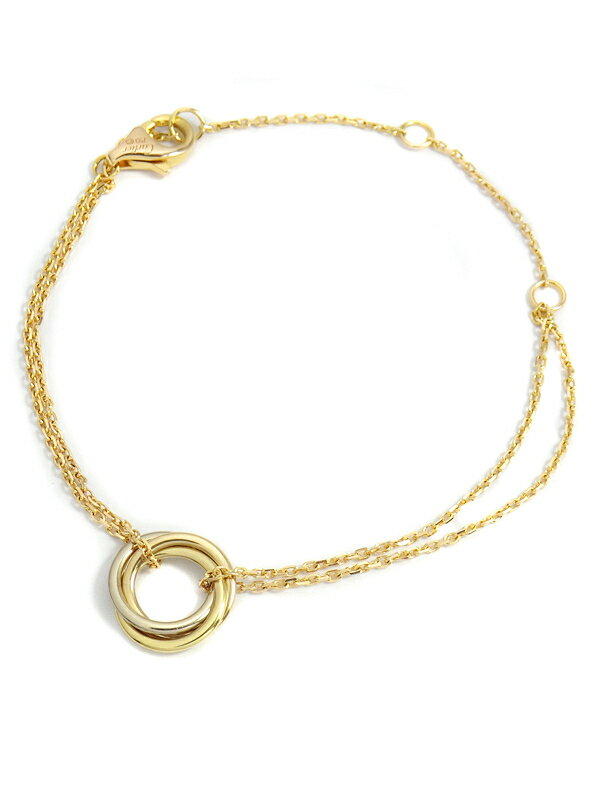 Cartier】【スリーカラーゴールド】カルティエ『K18YG/K18PG Cartier】【スリーカラーゴールド】カルティエ『K18YG/K18PG