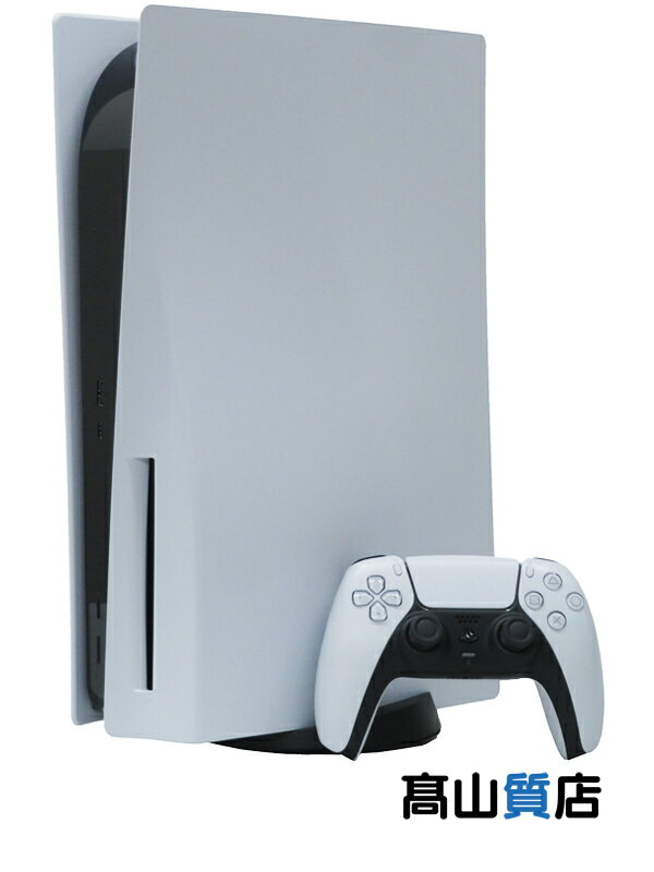 【SONY】ソニー『PlayStation5 プレイステーション5』CFI-1000A01 ディスクドライブ搭載モデル ゲーム機本体 1週間保証【中古】