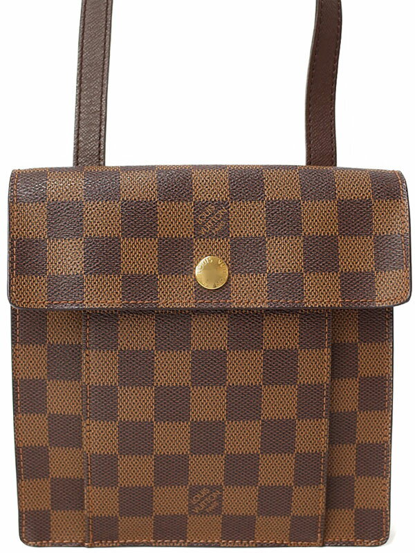 独特な店 LOUIS VUITTON ショルダーバッグ ピムリコ ダミエ エベヌ