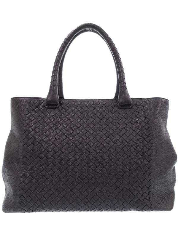 【BOTTEGA VENETA】ボッテガヴェネタ『イントレチャート ナッパ トートバッグ』428331 メンズ 1週間保証【中古