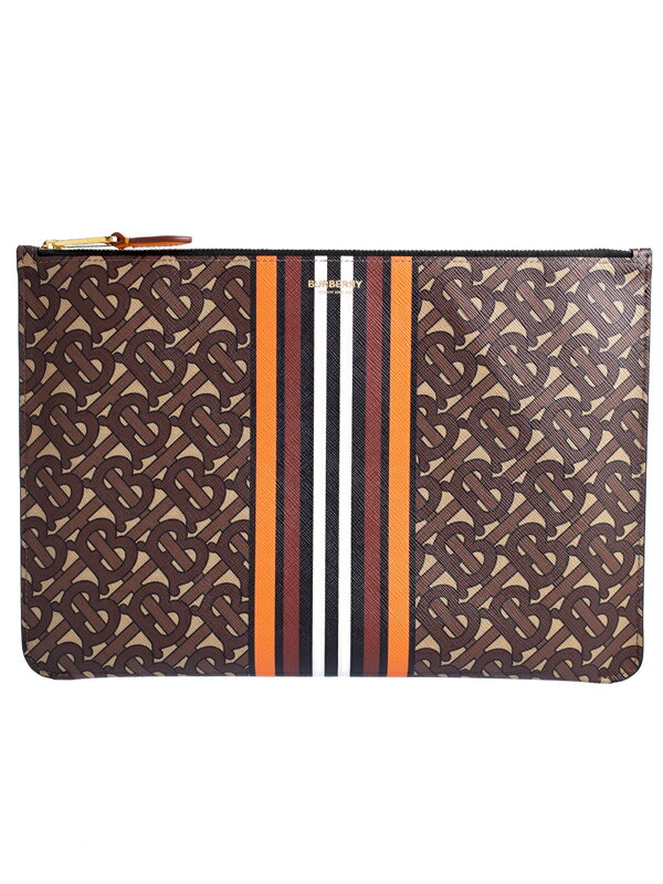 【BURBERRY】バーバリー『TB モノグラム クラッチバッグ