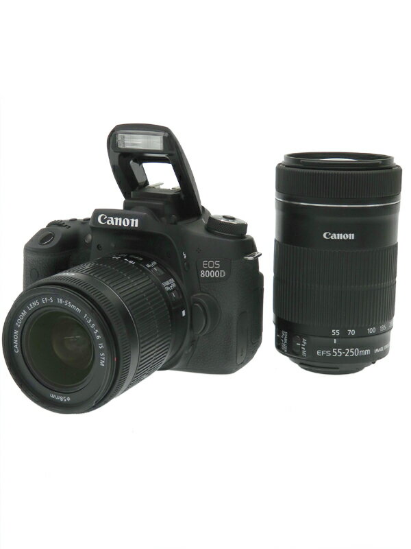 Canon】キヤノン『EOS 8000D ダブルズームキット』EOS8000D-WKIT 2420 