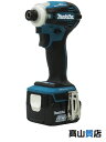 【makita】【未使用品】マキタ『充電式インパクトドライバ』TD162DRGX 青 14.4V 6.0Ah バッテリー×2 充電器 ケース付 1週間保証【中古...