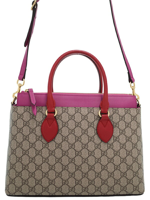 GUCCI】グッチ『GGスプリーム スモール トートバッグ』409534 GUCCI】グッチ『GGスプリーム スモール トートバッグ』409534